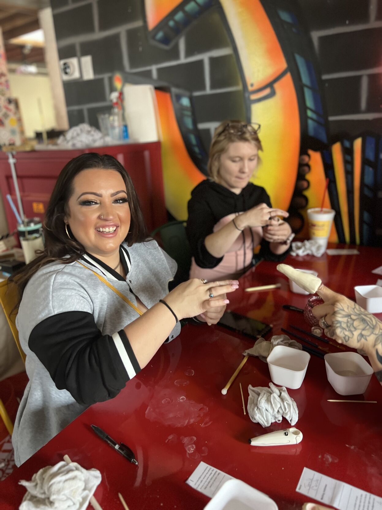 STL Cannamoms pottery night